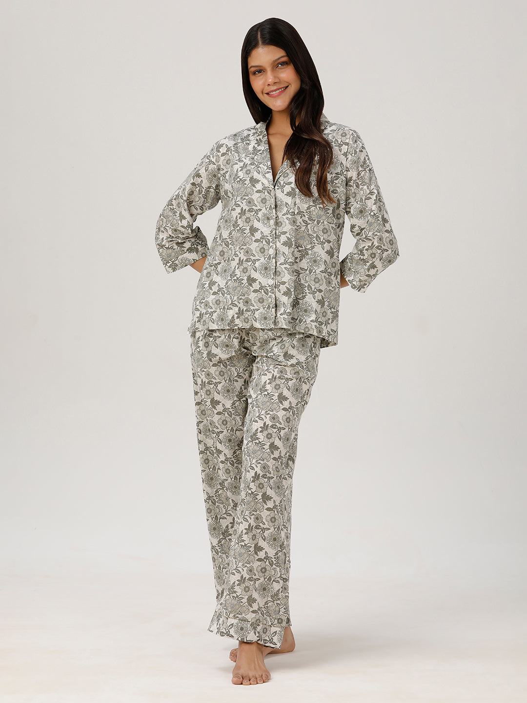 Feather Pajama Set