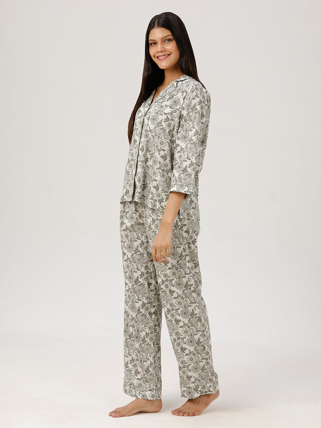 Feather Pajama Set