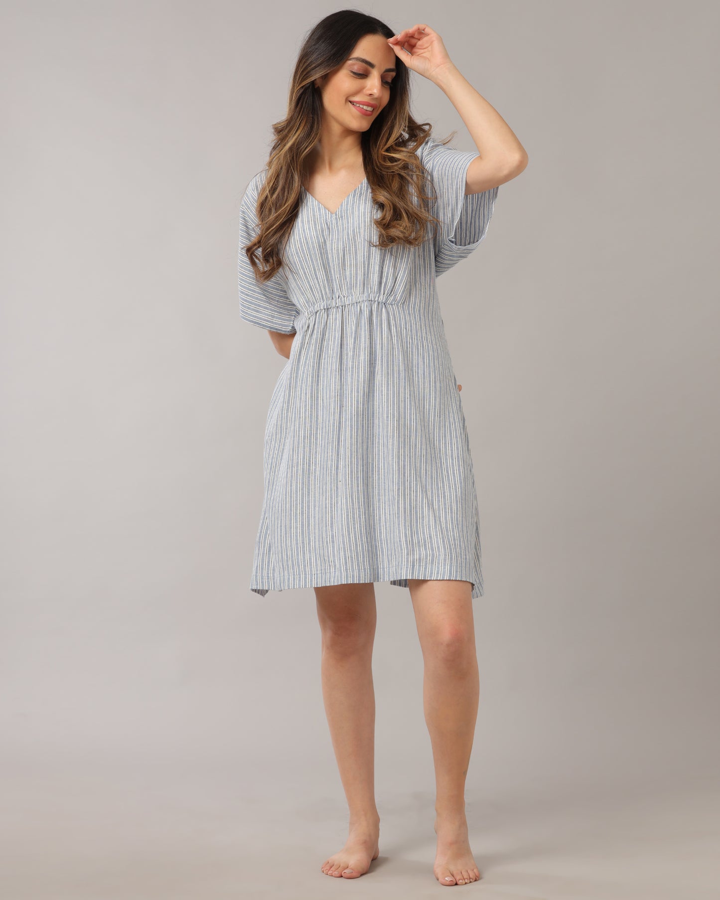 Nautical Kaftan Dress