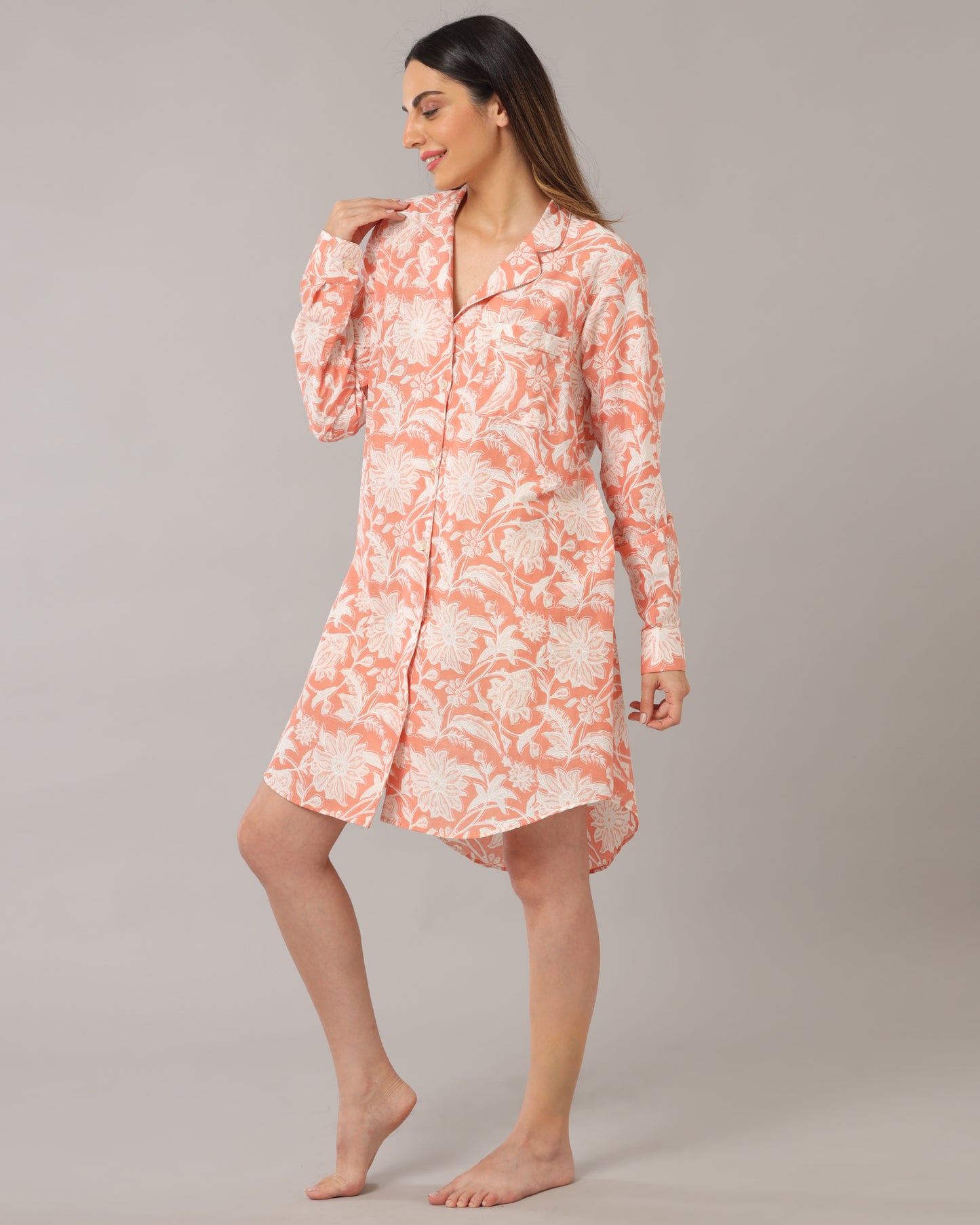 Coral Sleep Shirt