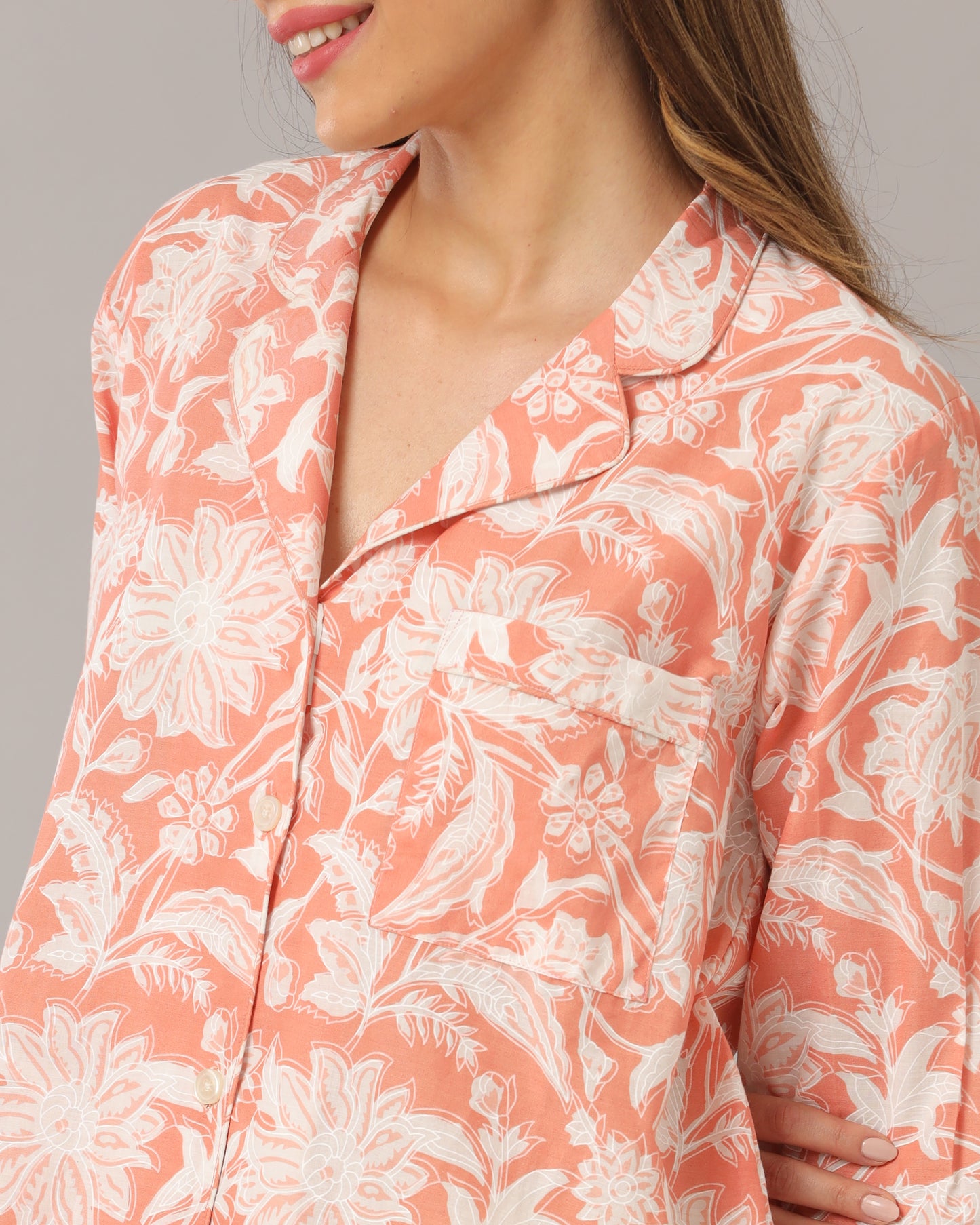 Coral Sleep Shirt